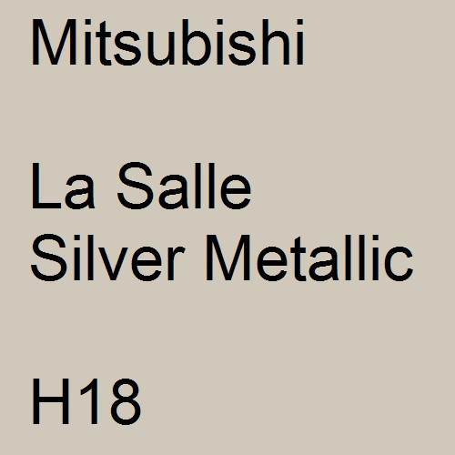 Mitsubishi, La Salle Silver Metallic, H18.